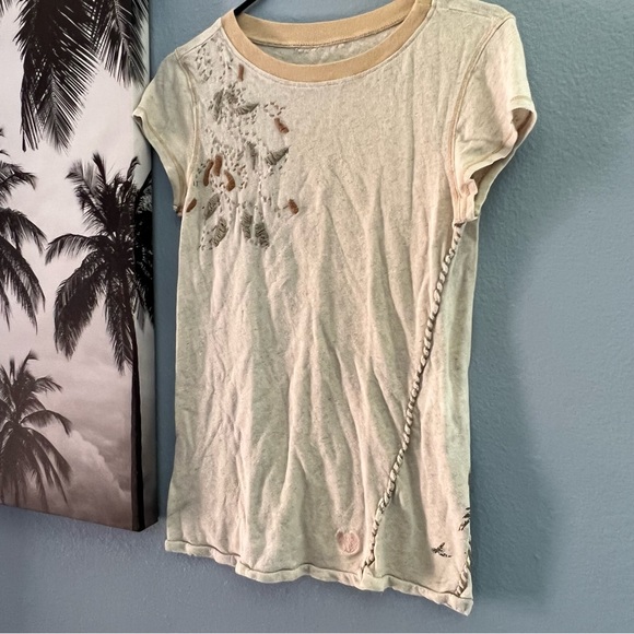 Embroidered Tshirt with Tree and Birds - Picture 7 of 14